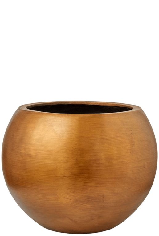 Capi retro goud plantenpot