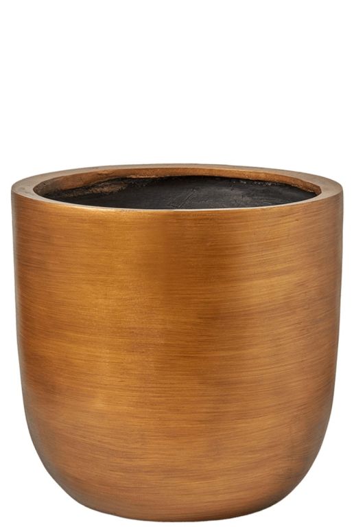 Goud grote capi plantenpot