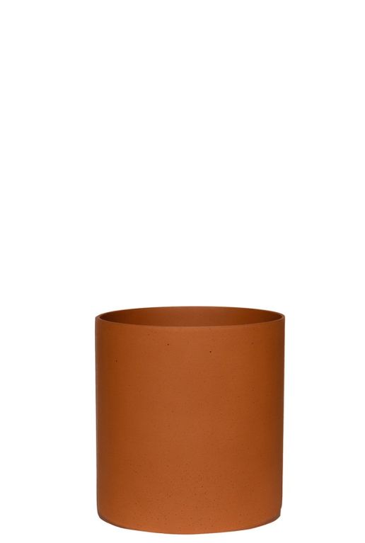 Klein terracotta potje