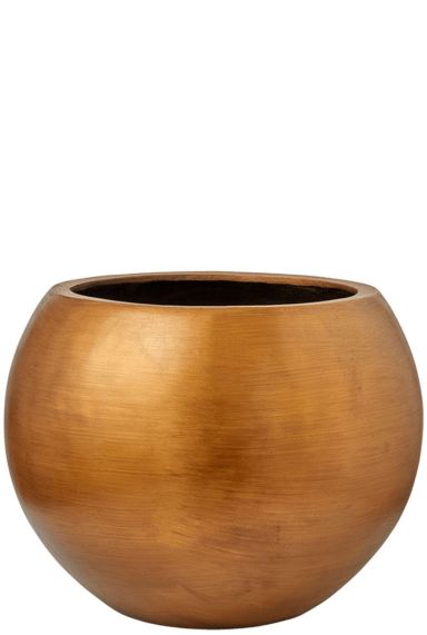 Capi retro goud plantenpot
