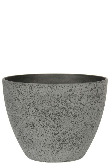Grijs betonlook bloempot 1