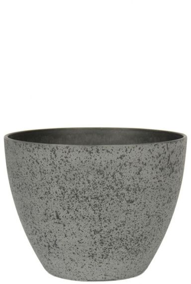 Grijs betonlook bloempot 2