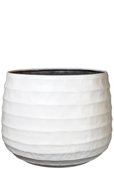 Petra wit bloempot 43cm