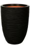 Capi nature rib zwart plantenbak